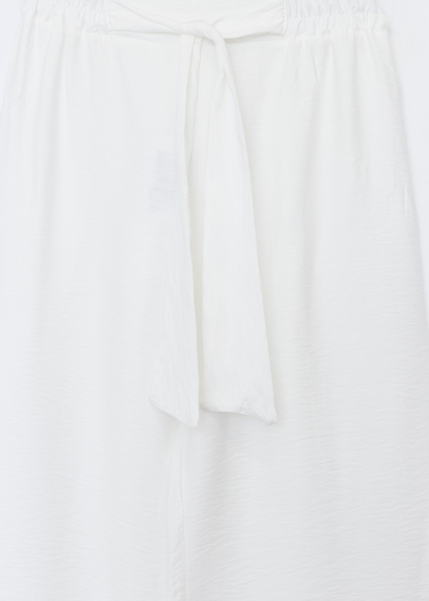 Bow palazzo pants