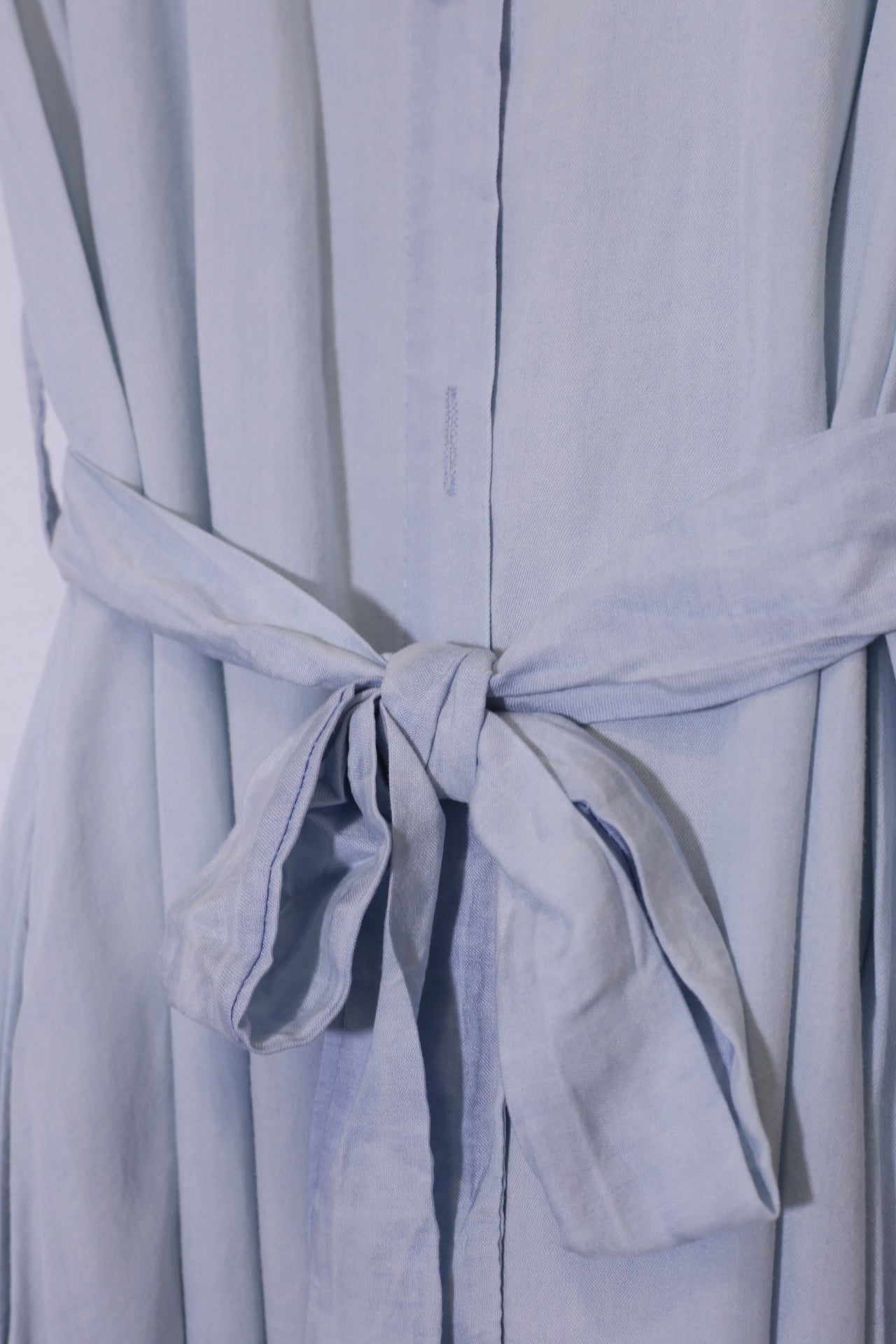 Vestido camisero denim