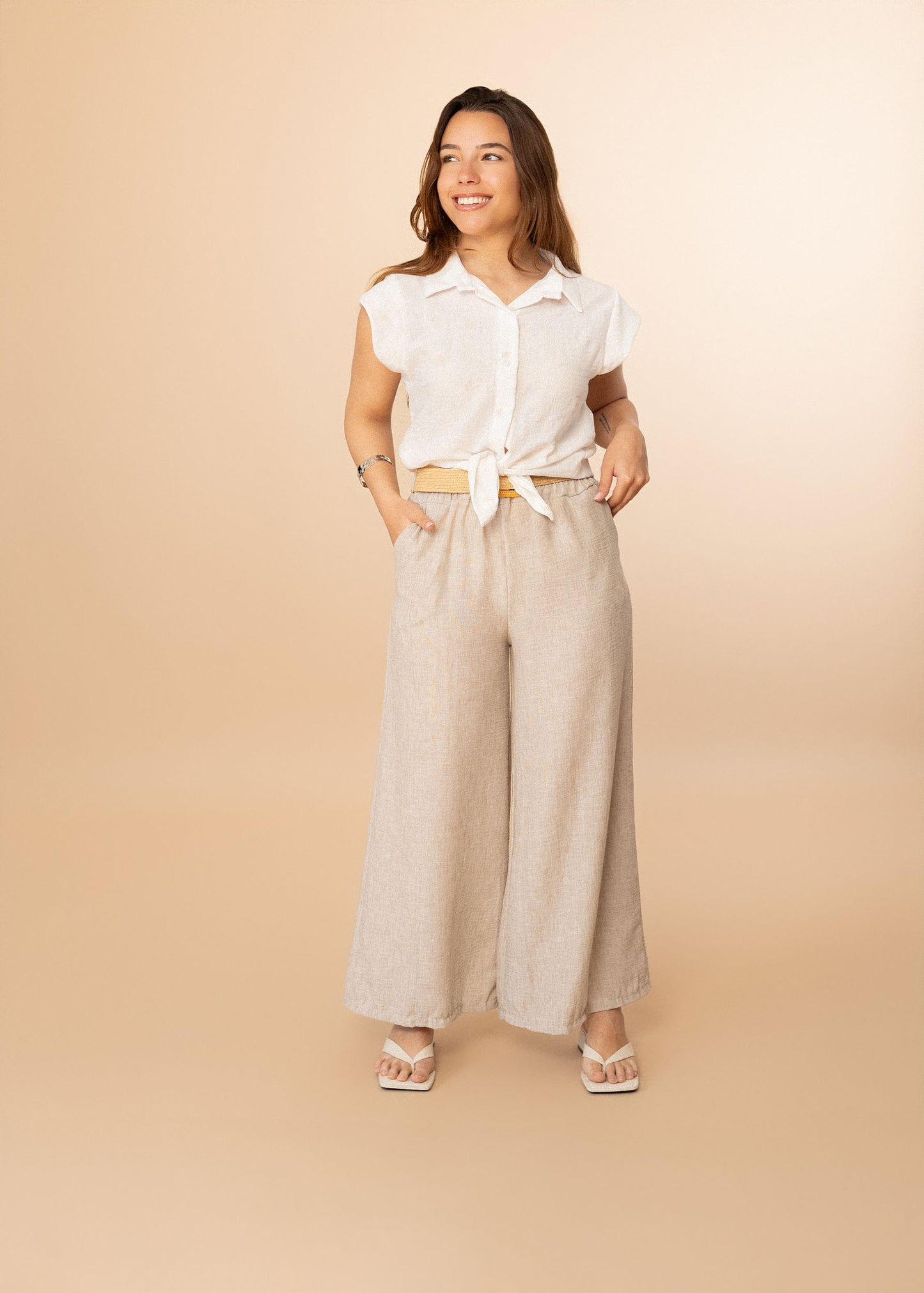 Pantalones Raisa cinturón