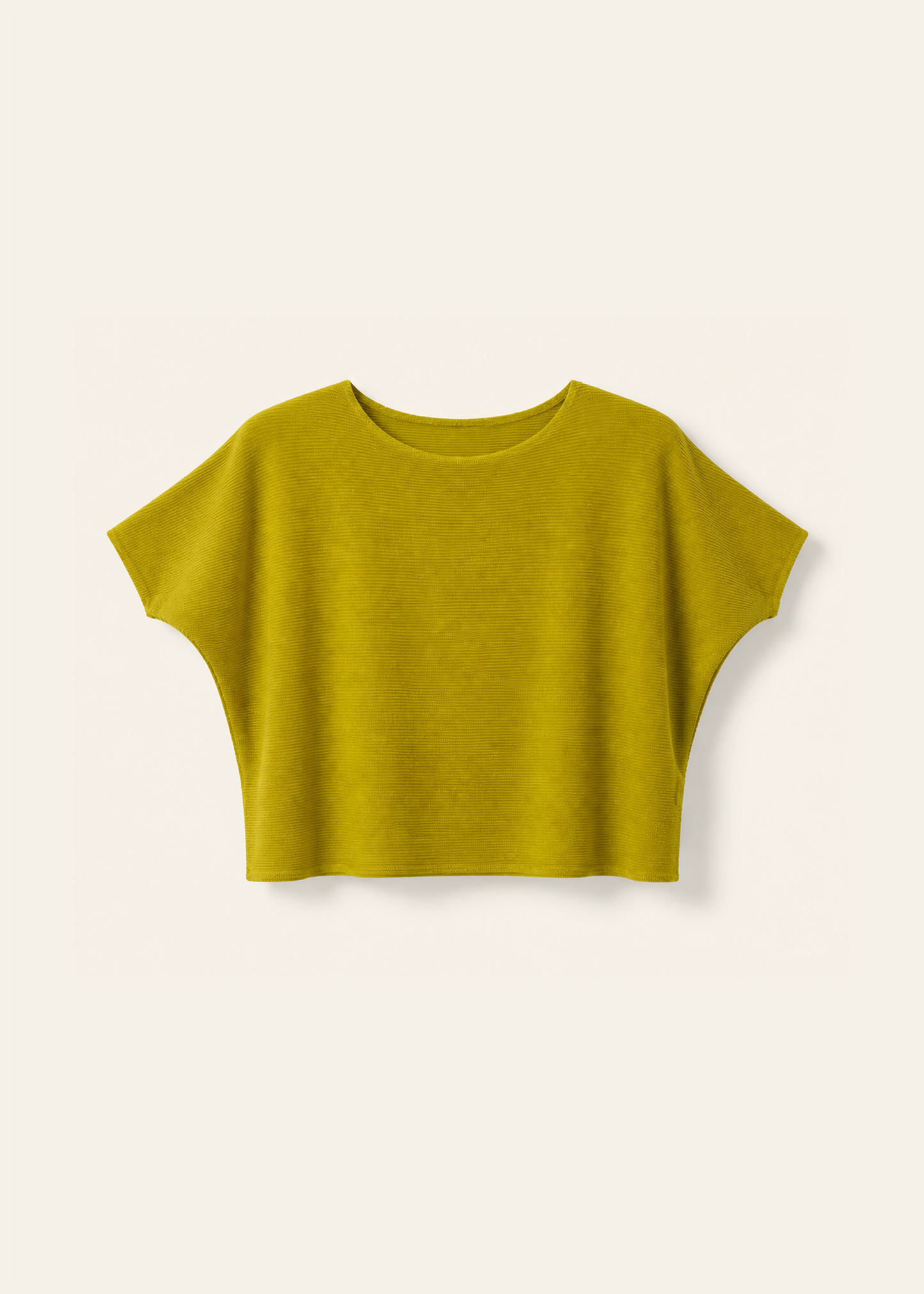 Camiseta plisada