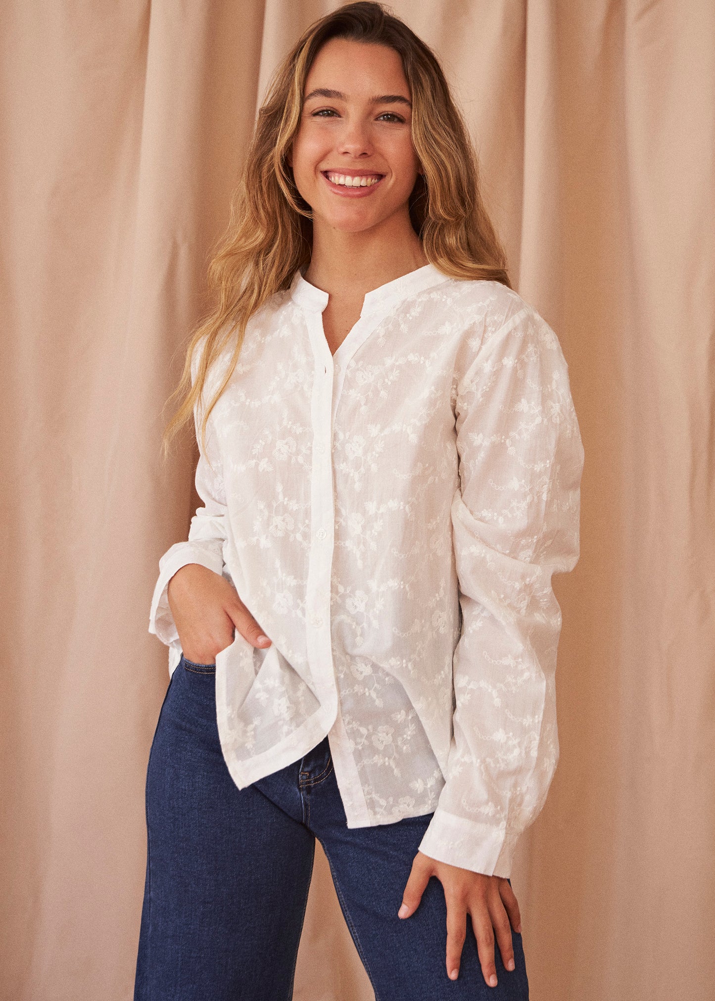 Embroidered shirt