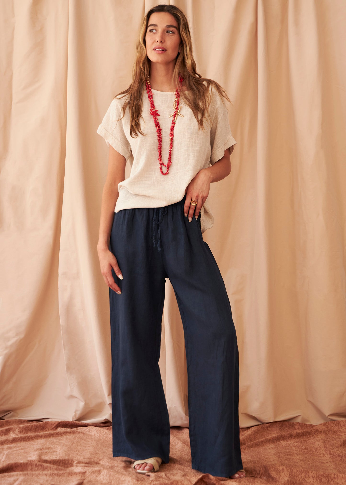Blusa algodón trama