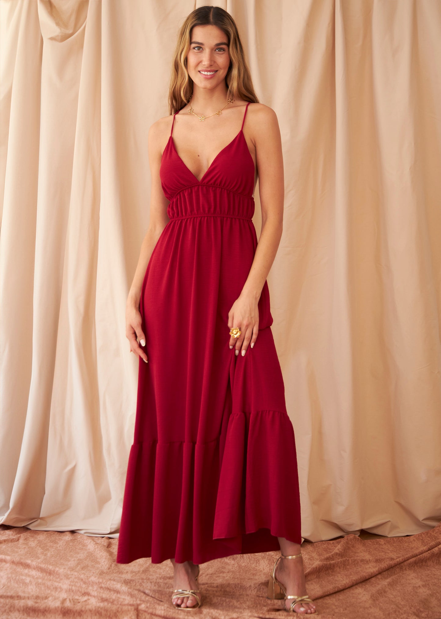Flowing Greek Dress