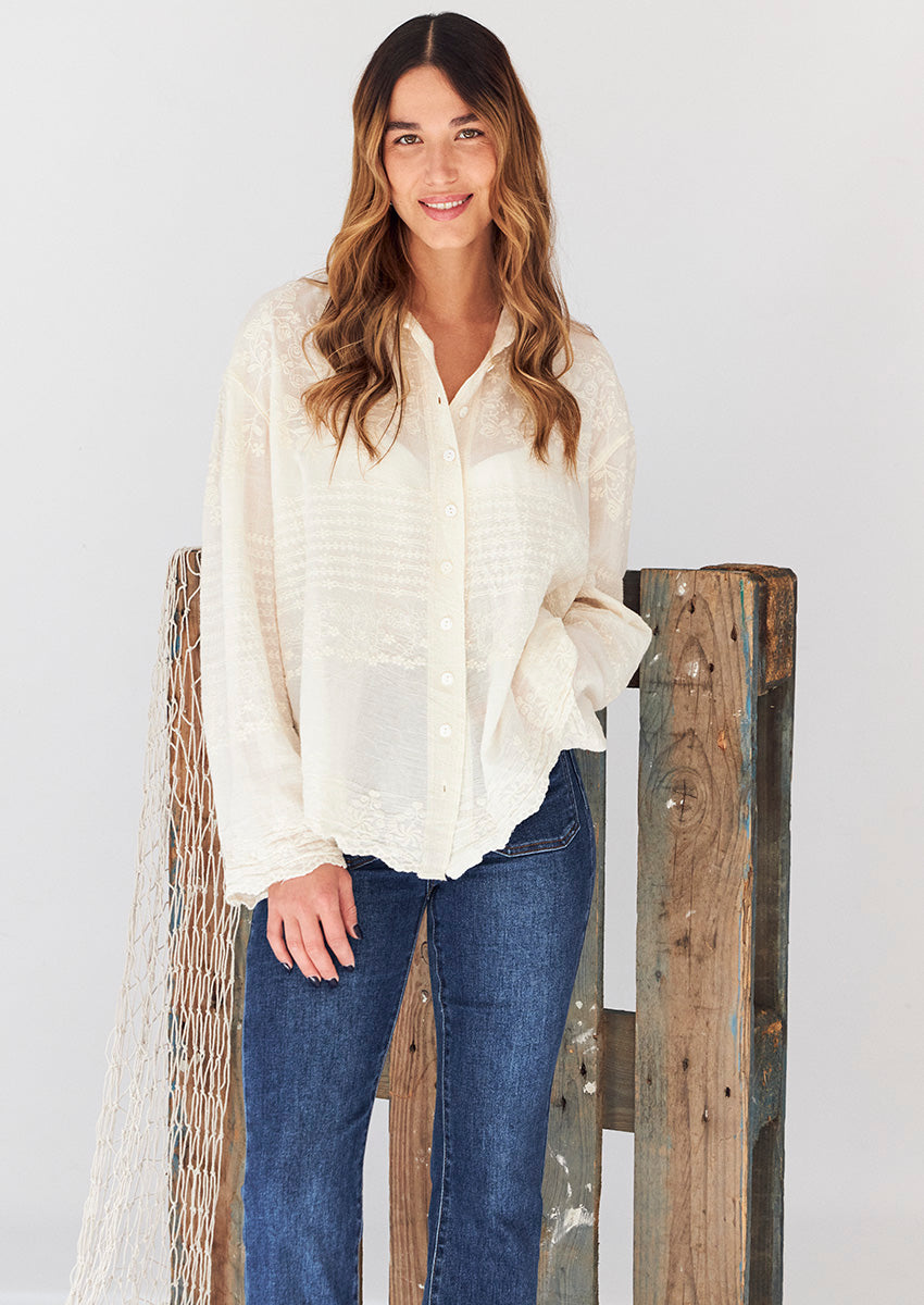 Embroidered shirt