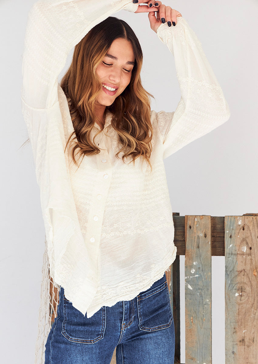 Embroidered shirt