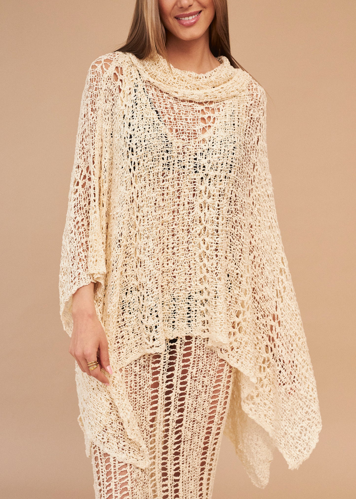 Poncho calado
