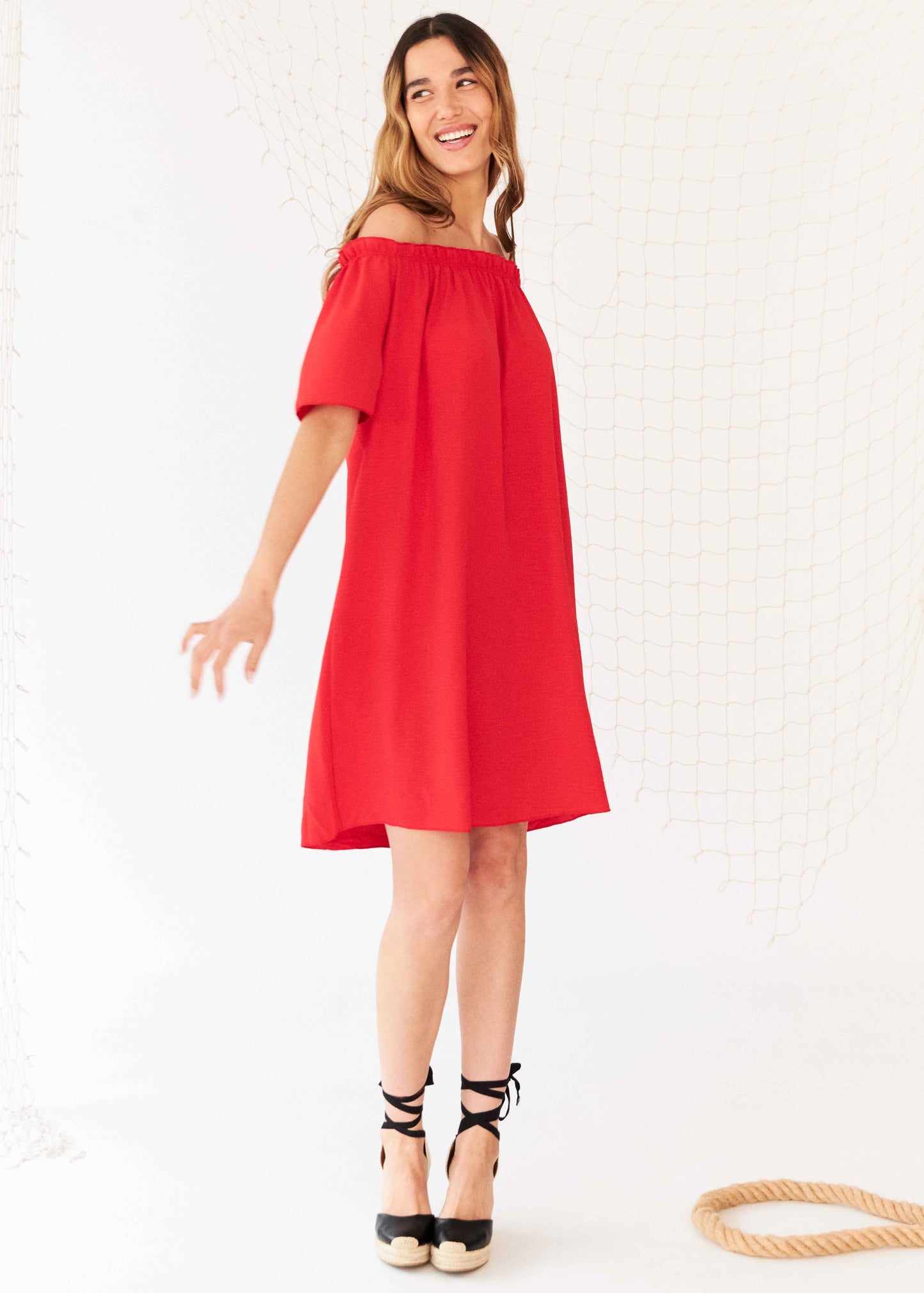 Vestido hombros descubiertos