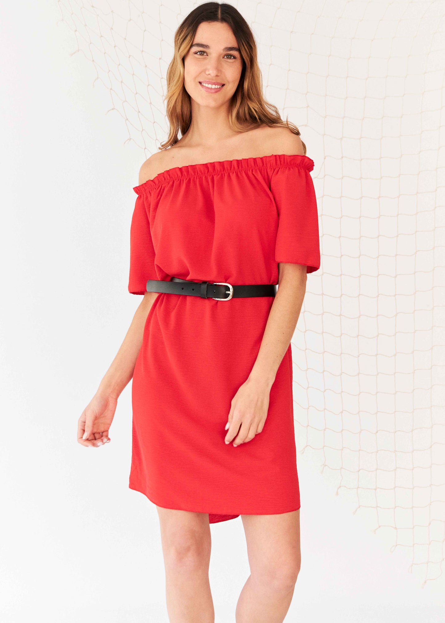 Vestido hombros descubiertos
