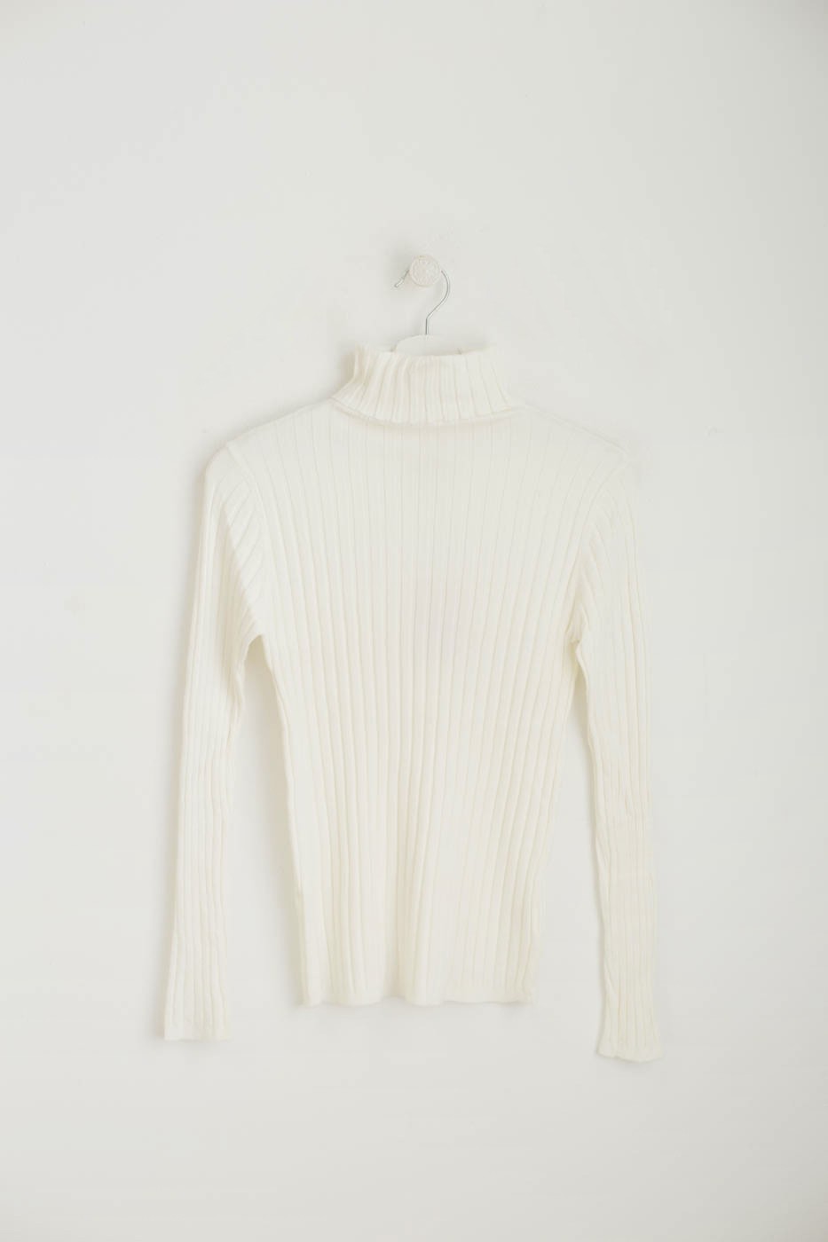 Jersey canalé cuello cisne