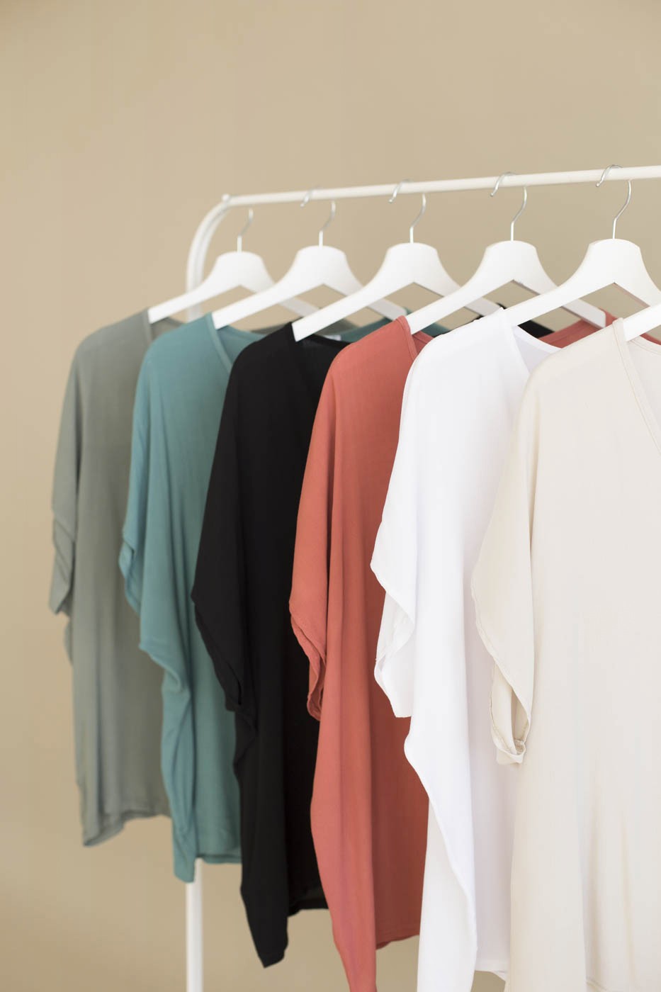 Blusa fluida manga corta
