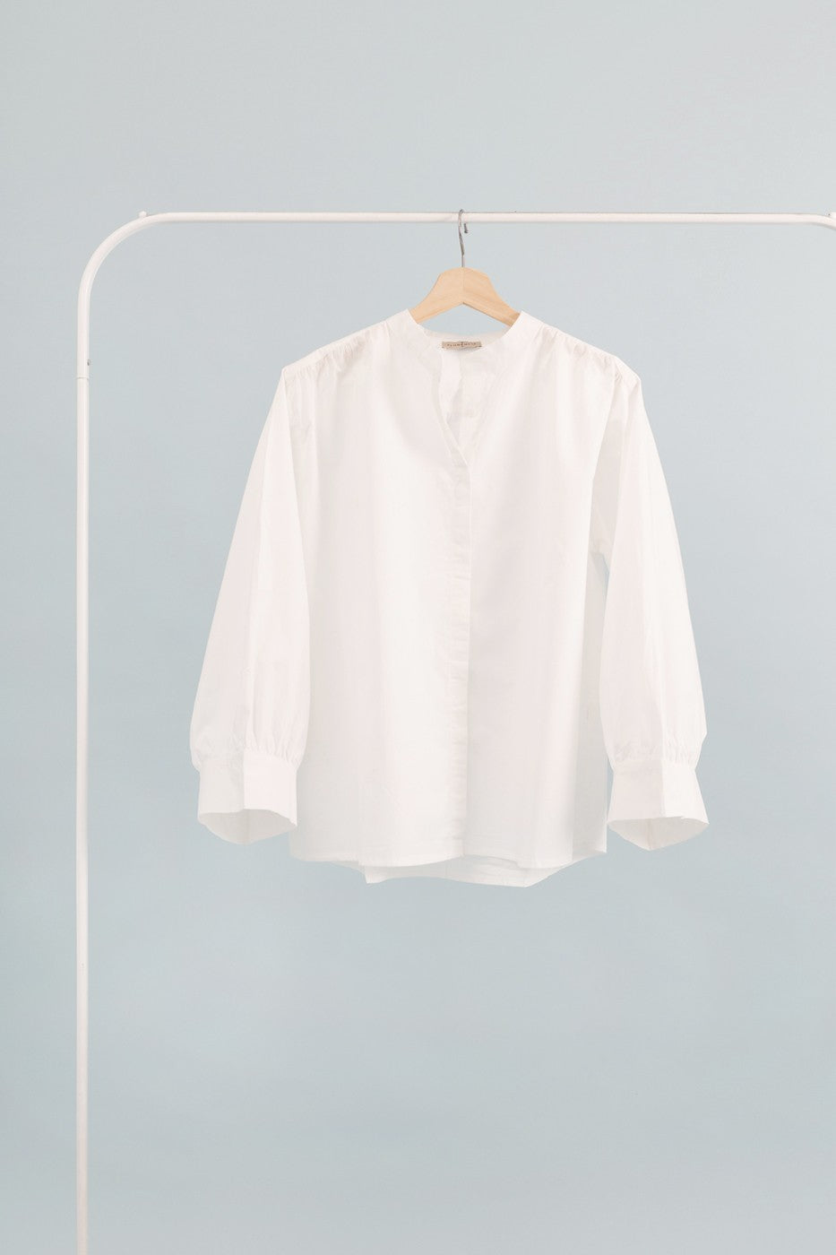 Camisa oversize cuello mao