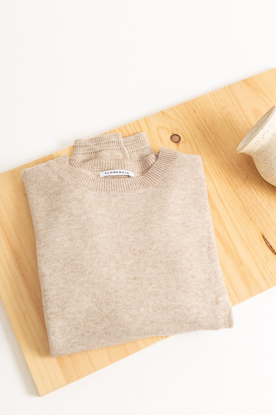 Jersey soft escote redondo