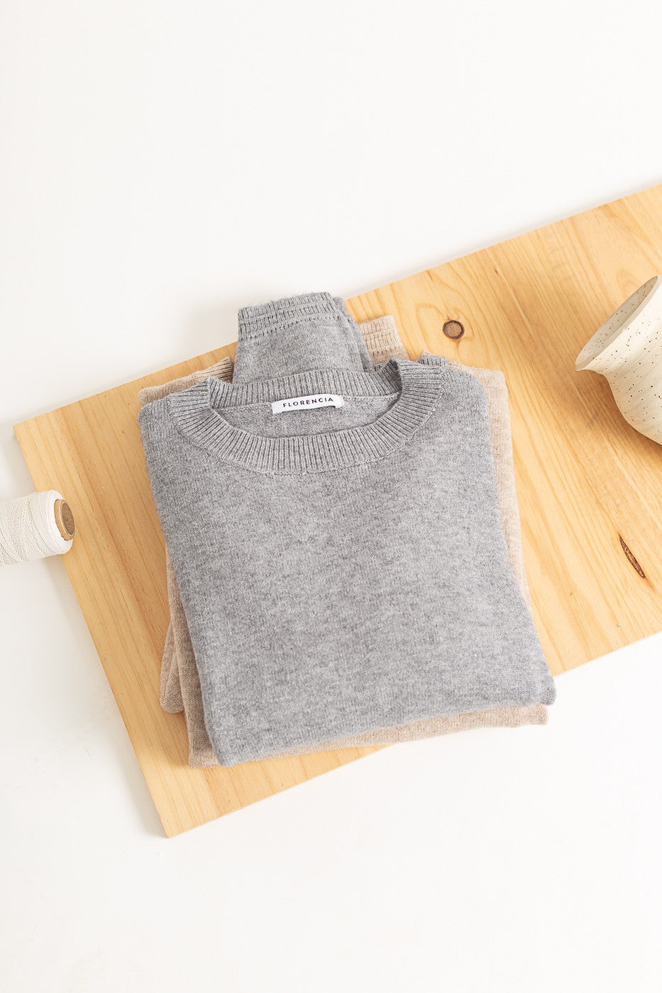 Jersey soft escote redondo