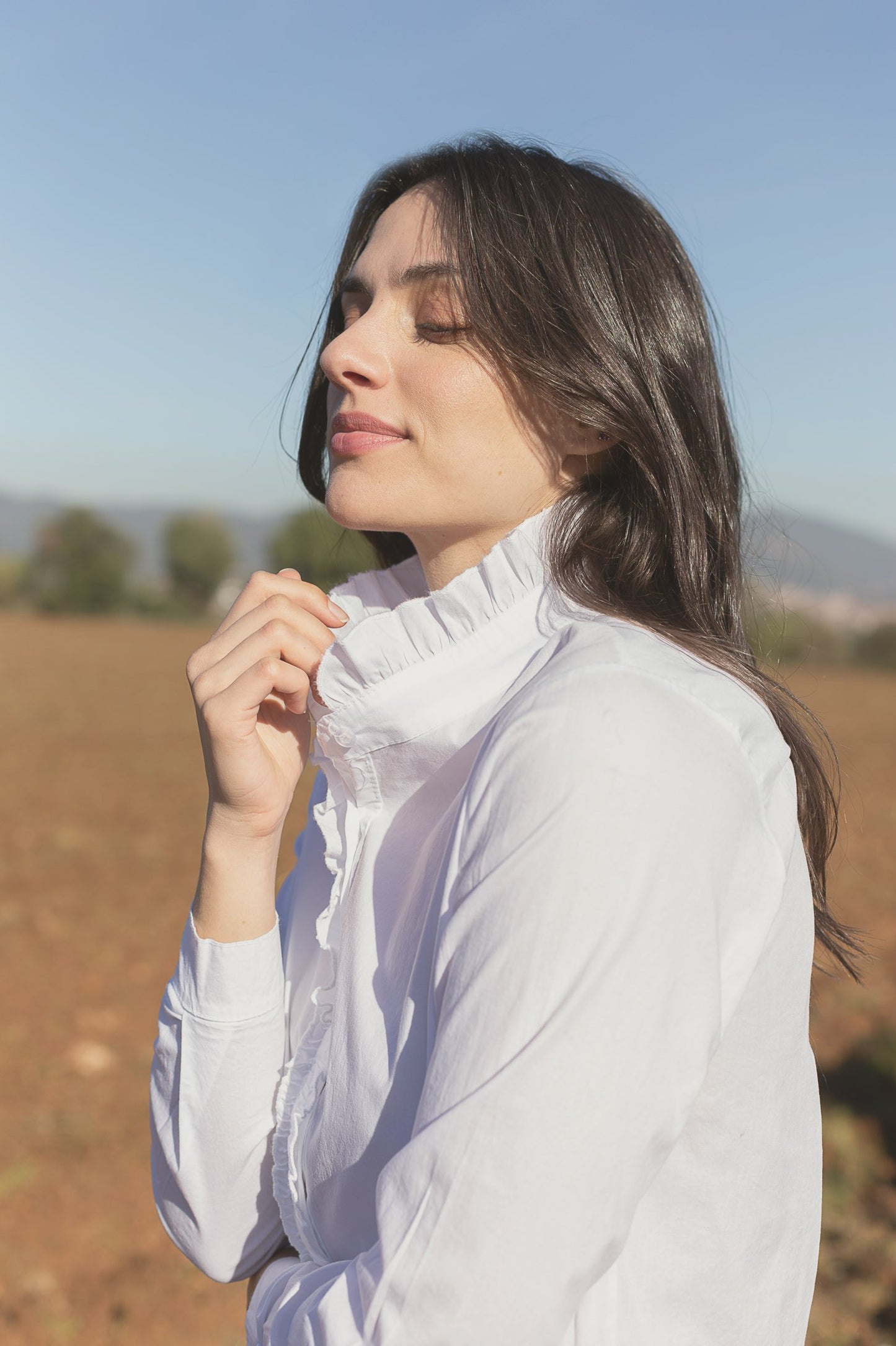 Camisa cuello subido