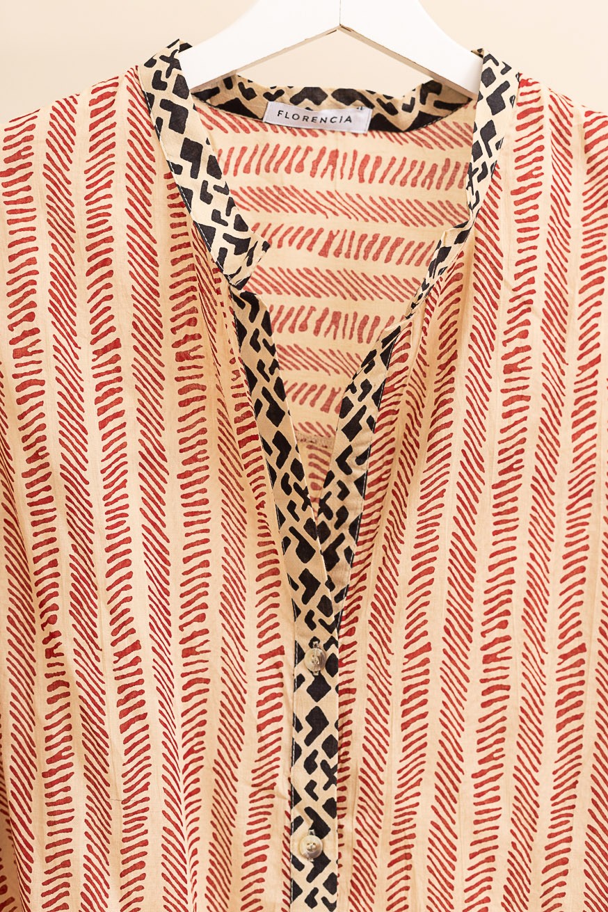 Blusa fluida India