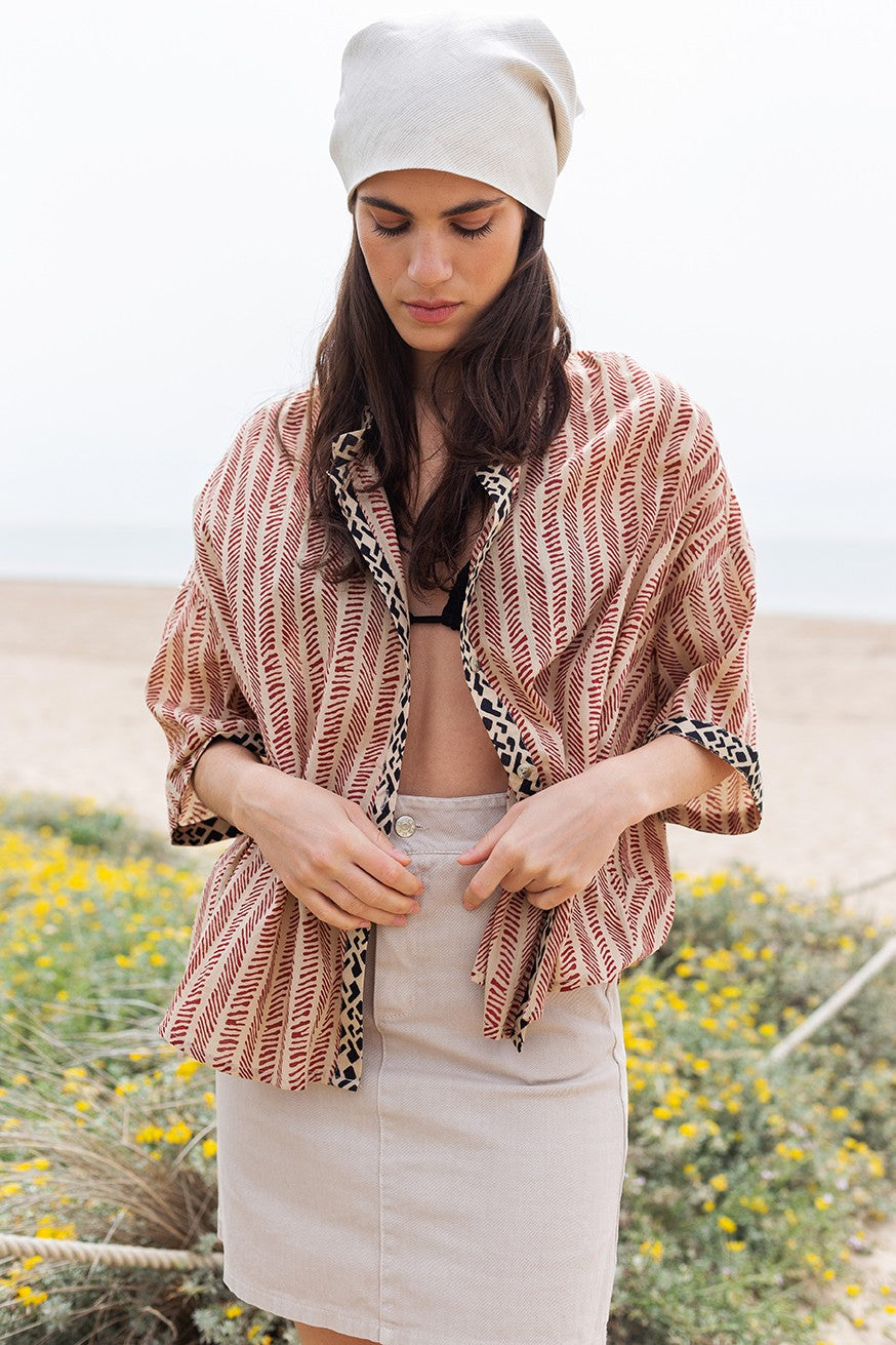 Blusa fluida India