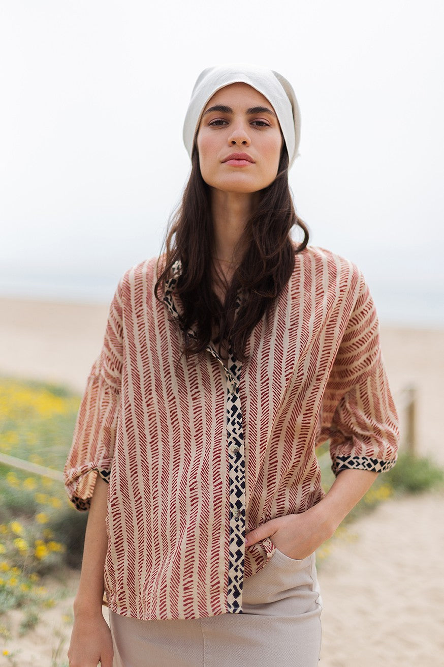 Blusa fluida India