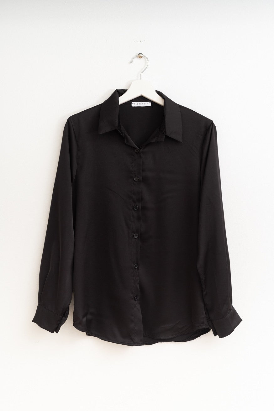 Camisa satinada