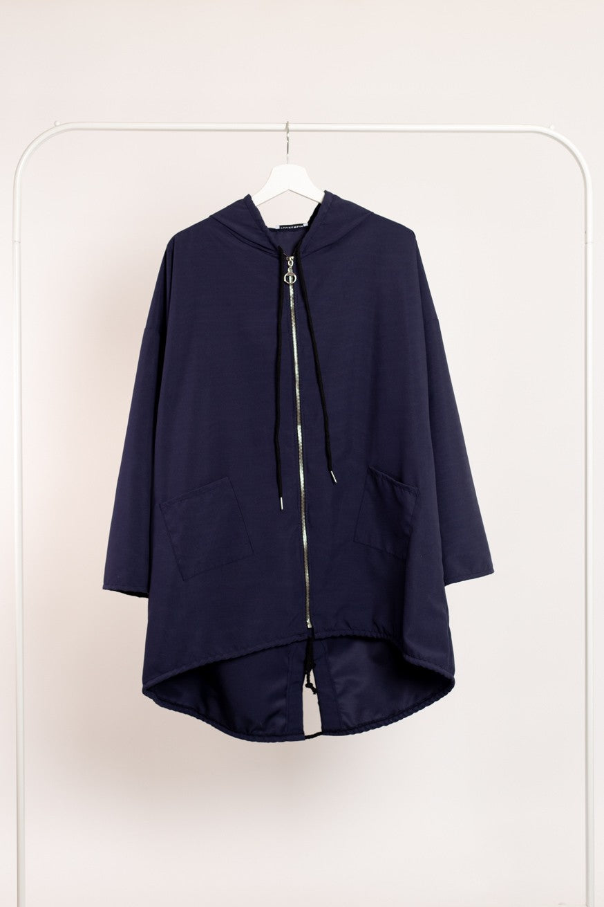 Parka con capucha