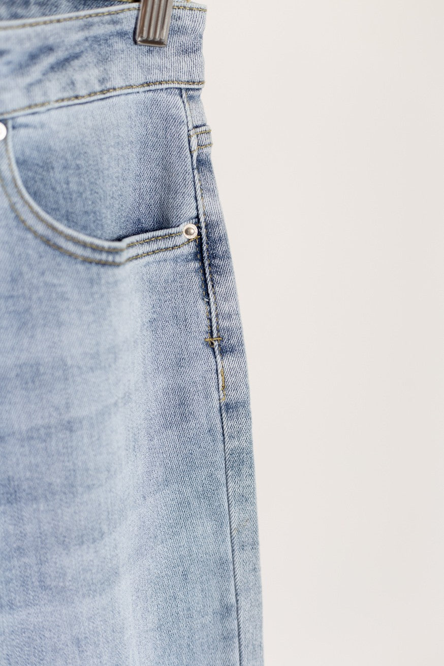 Jeans cropped straight