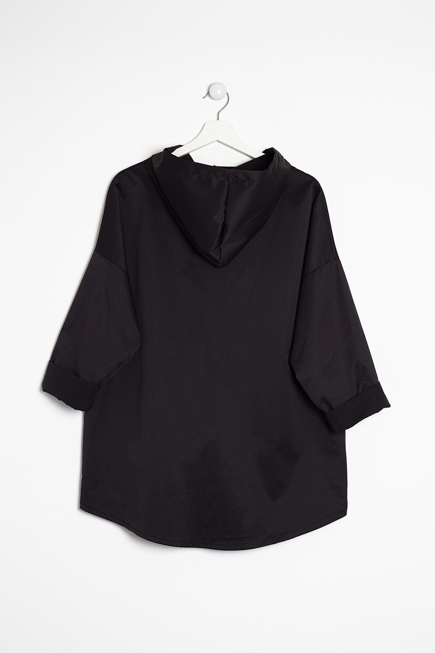 Parka con capucha