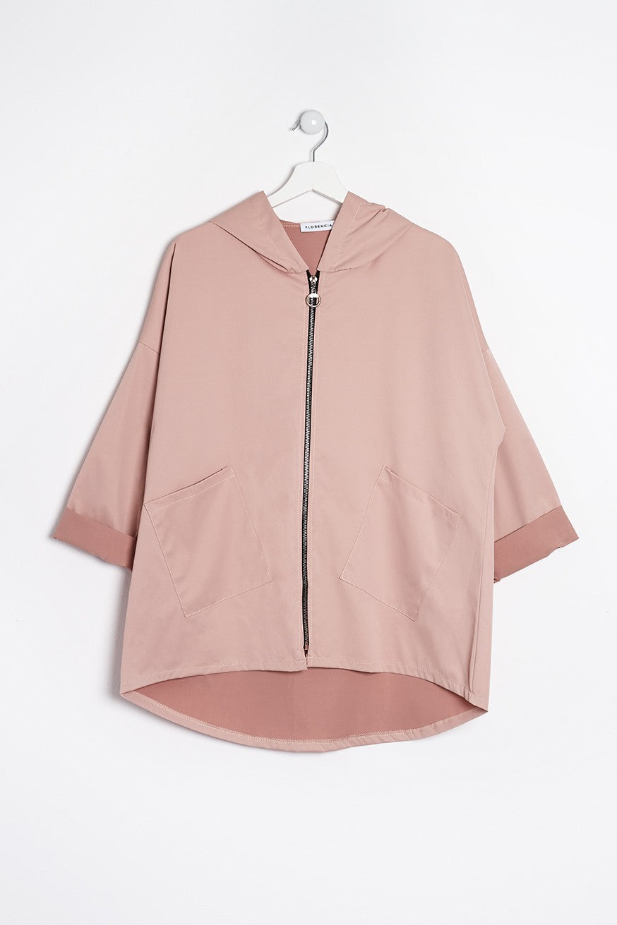 Parka con capucha
