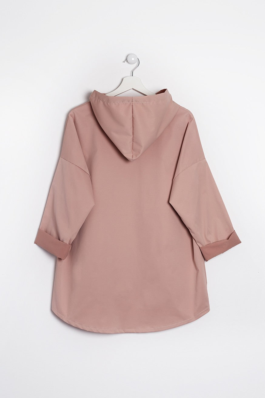 Parka con capucha