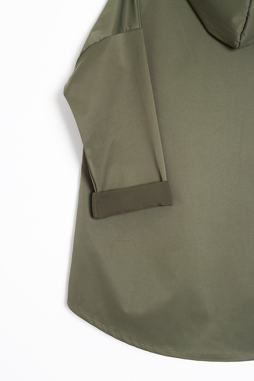 Parka con capucha