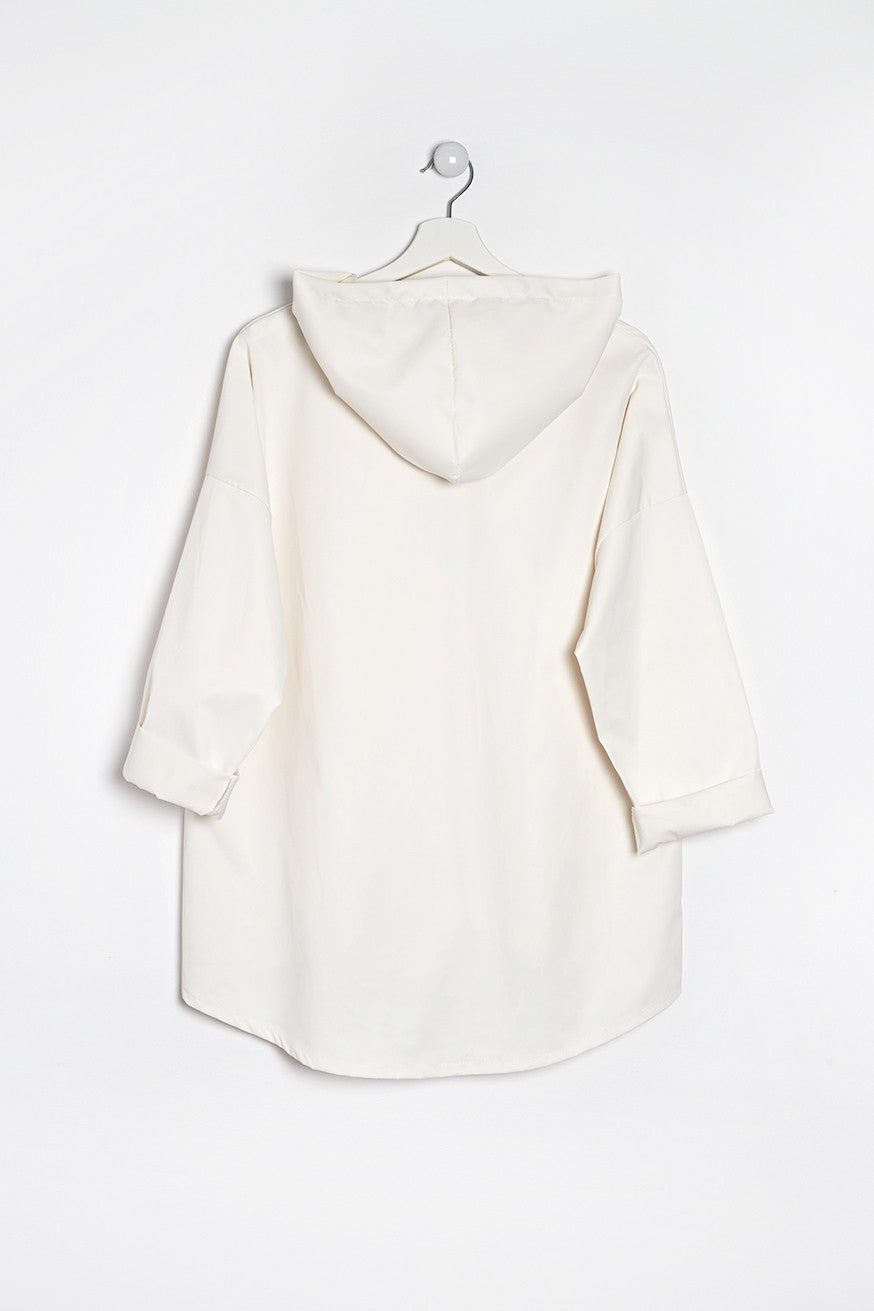 Parka con capucha