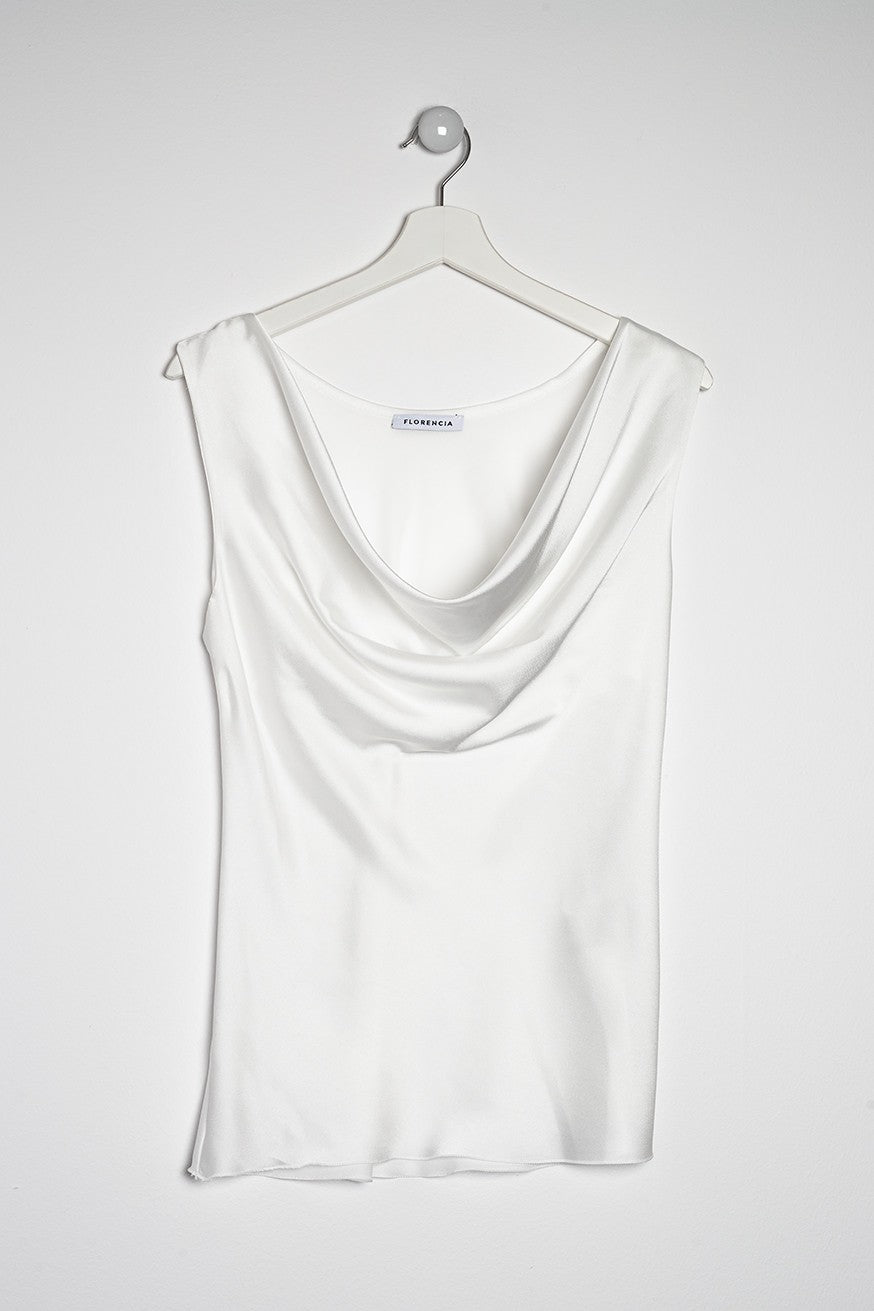 Top lencero satinado