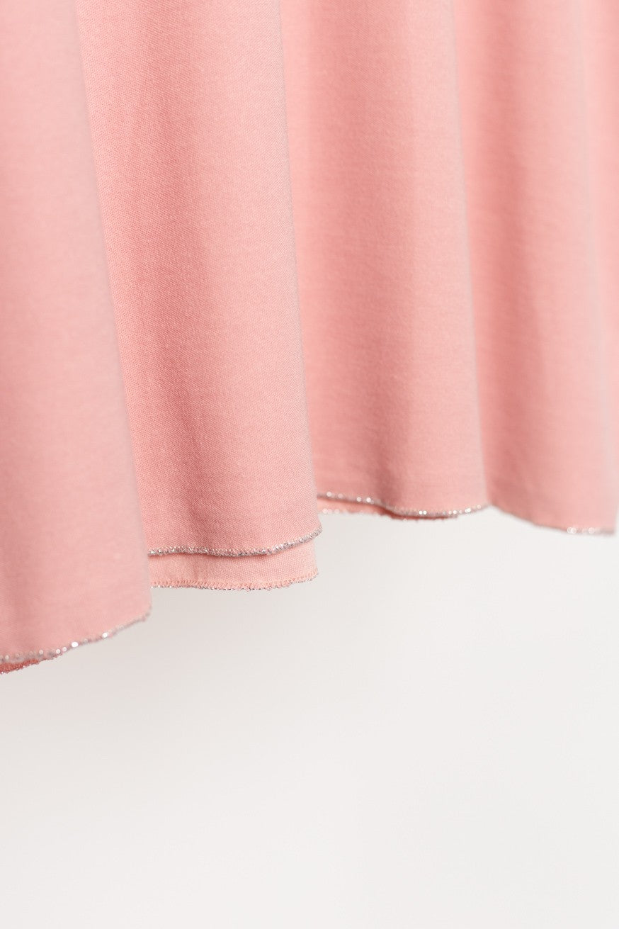 Camiseta punto detalle brillo