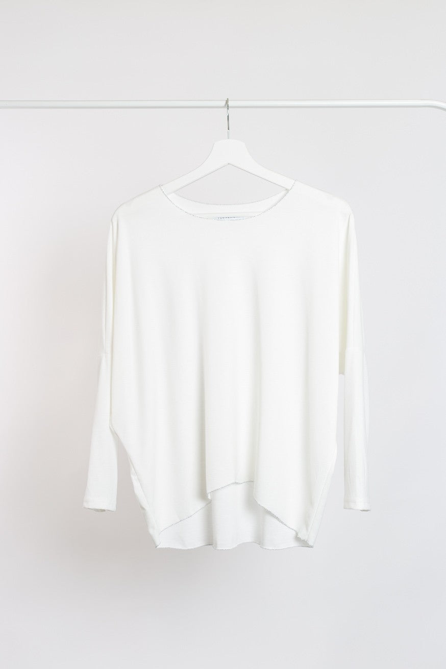 Camiseta punto detalle brillo