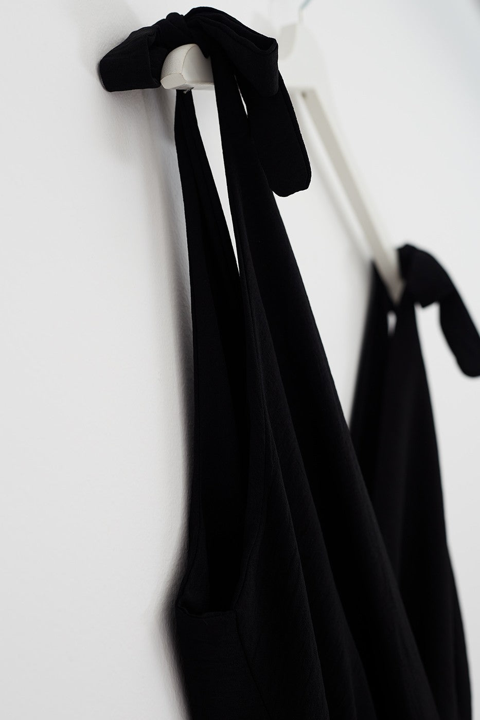 Vestido maxi volantes