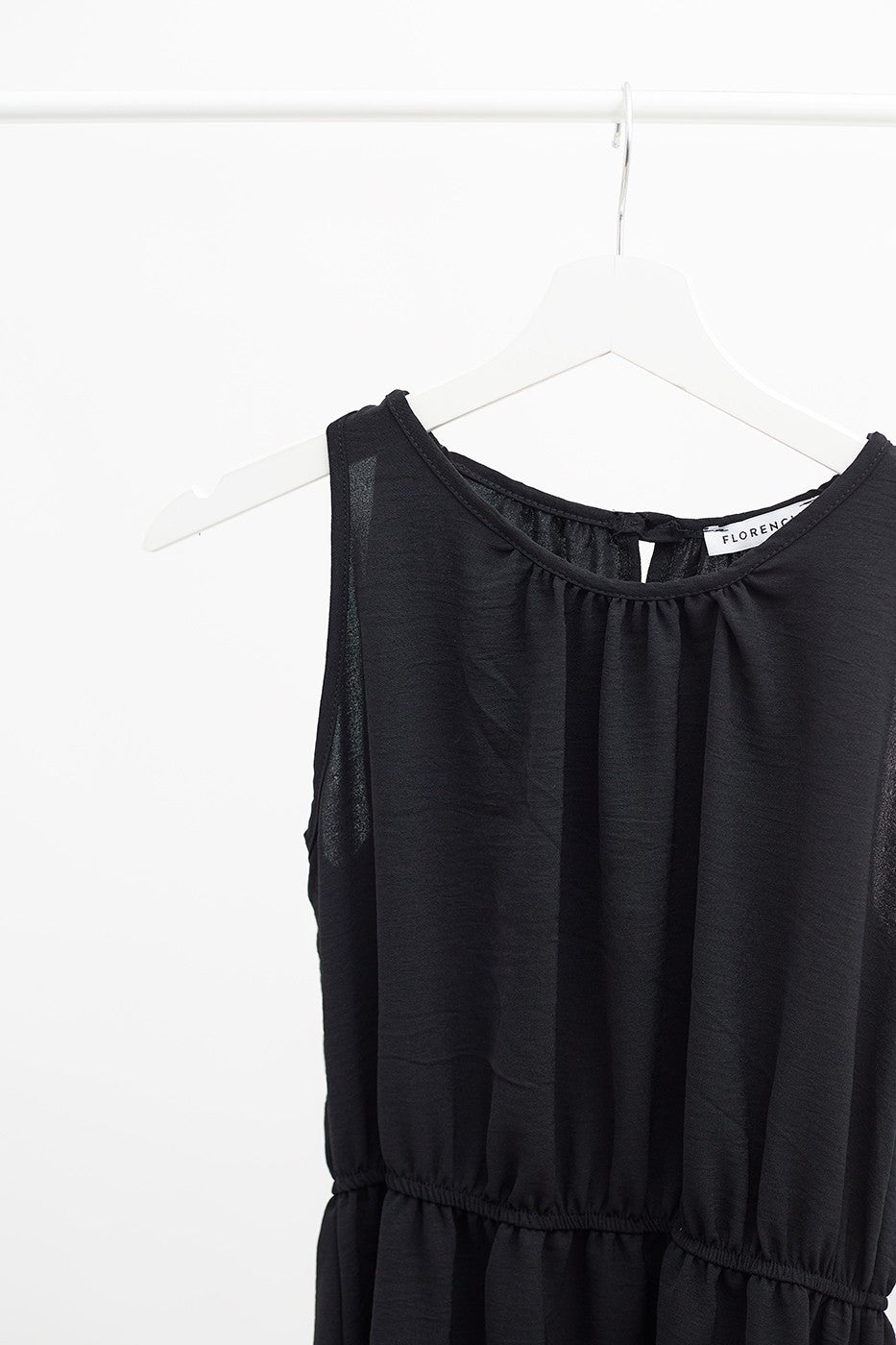 Vestido mini liso