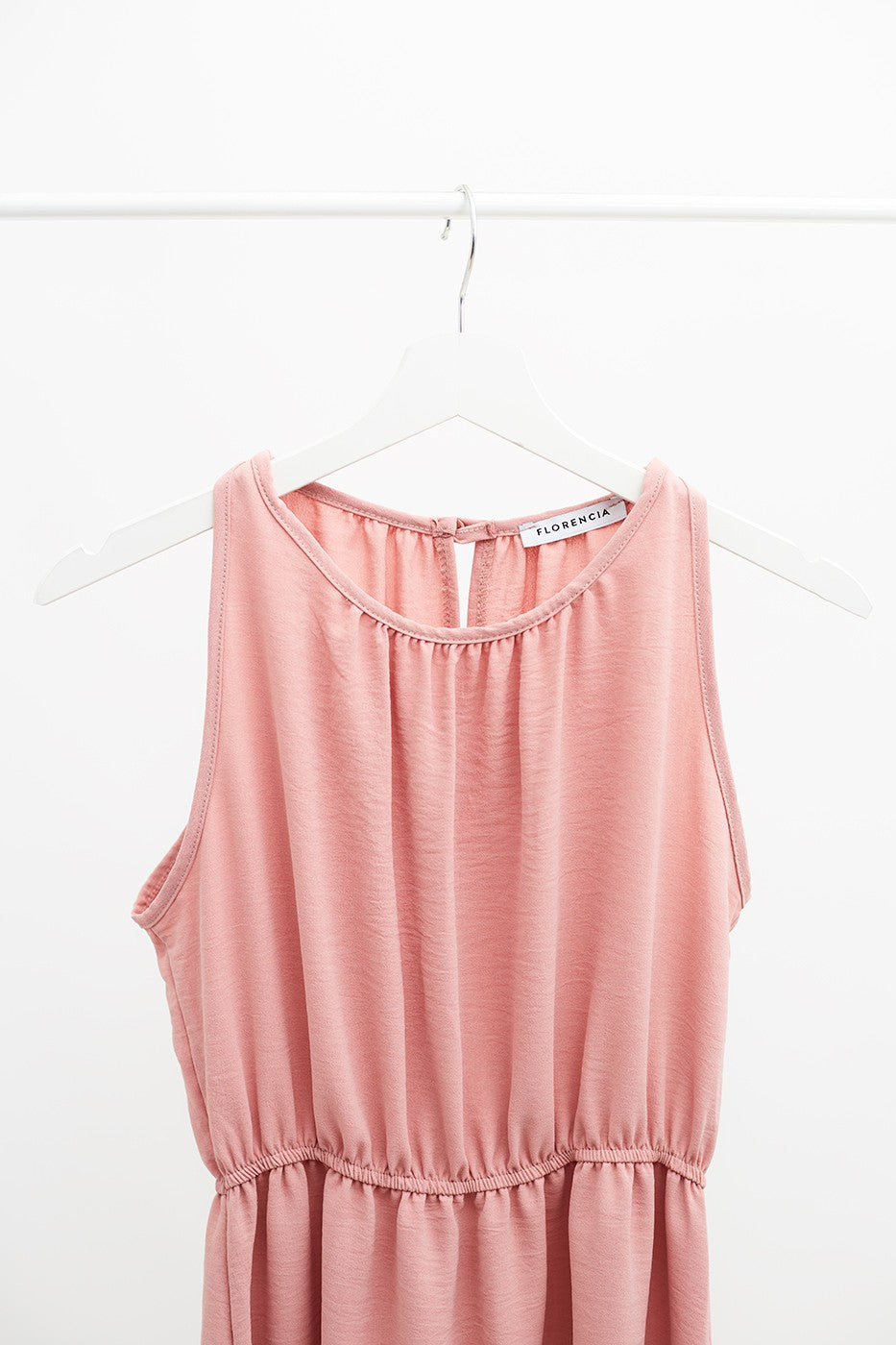 Vestido mini liso