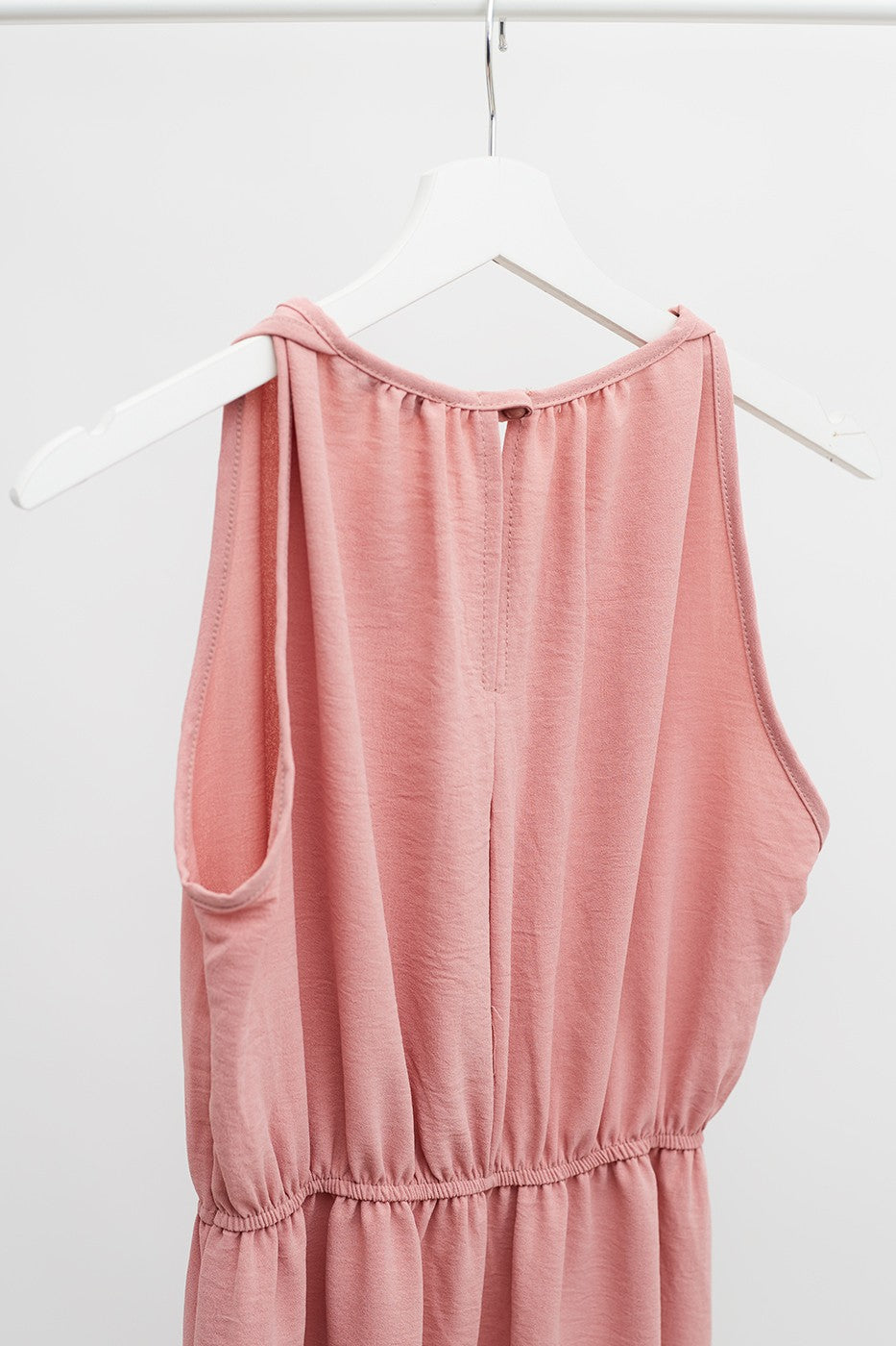 Vestido mini liso