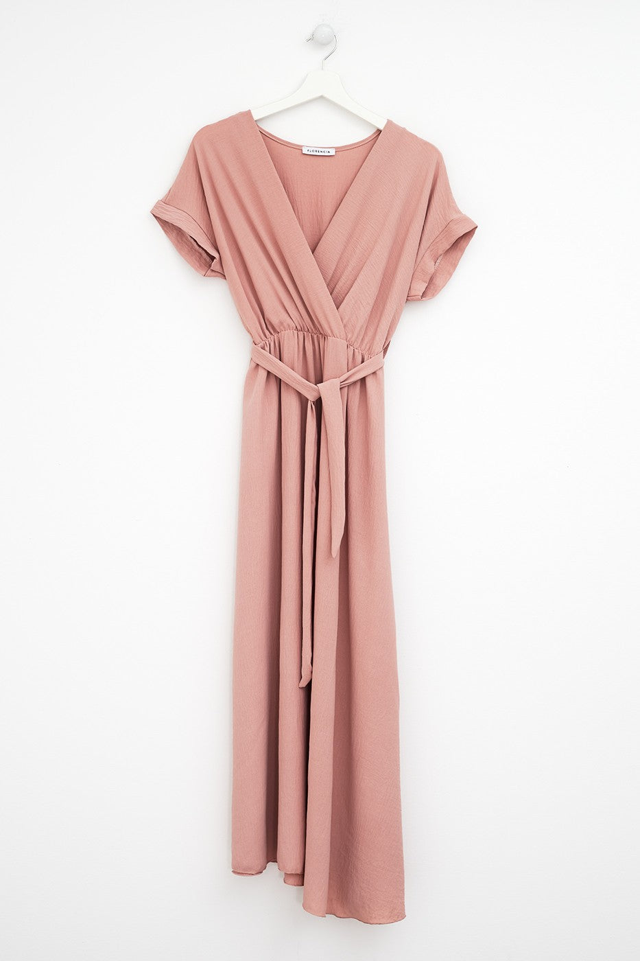 Vestido maxi lazo