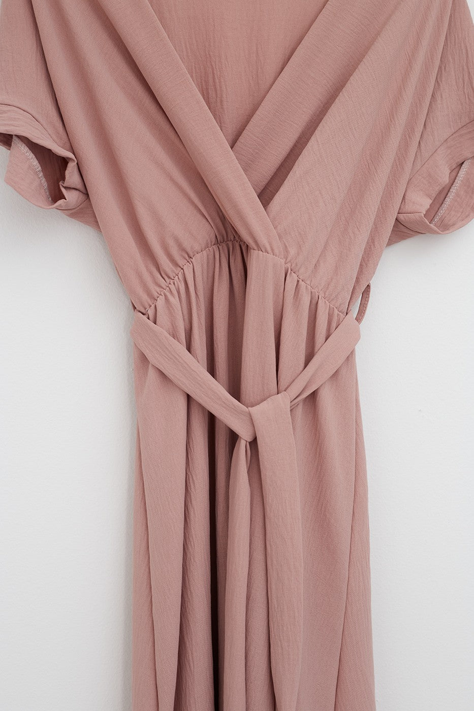 Vestido maxi lazo