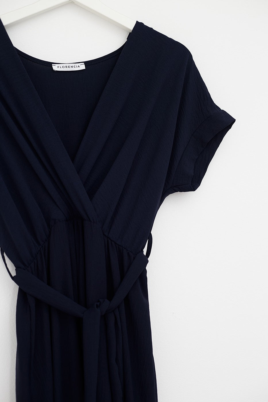 Vestido maxi lazo