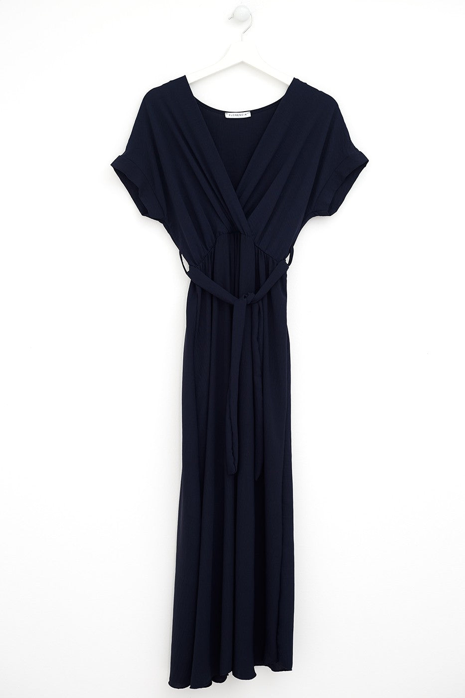 Vestido maxi lazo