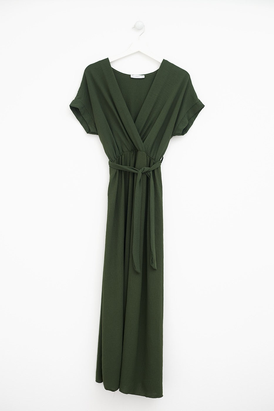 Vestido maxi lazo