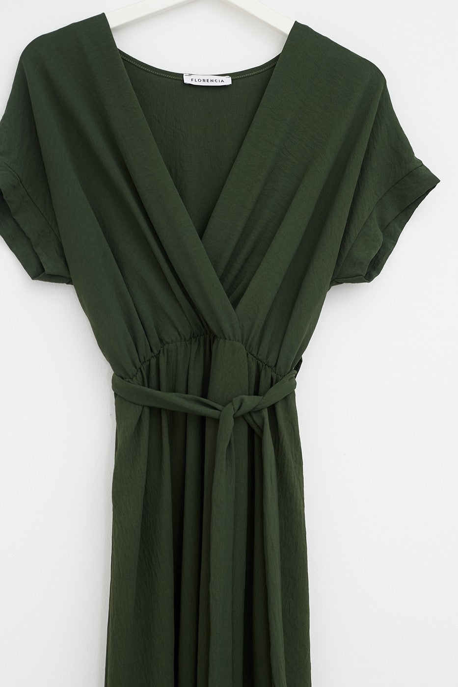Vestido maxi lazo