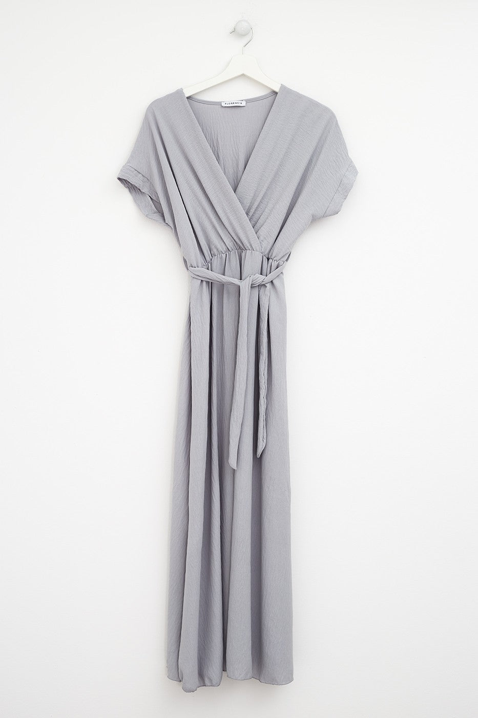 Vestido maxi lazo
