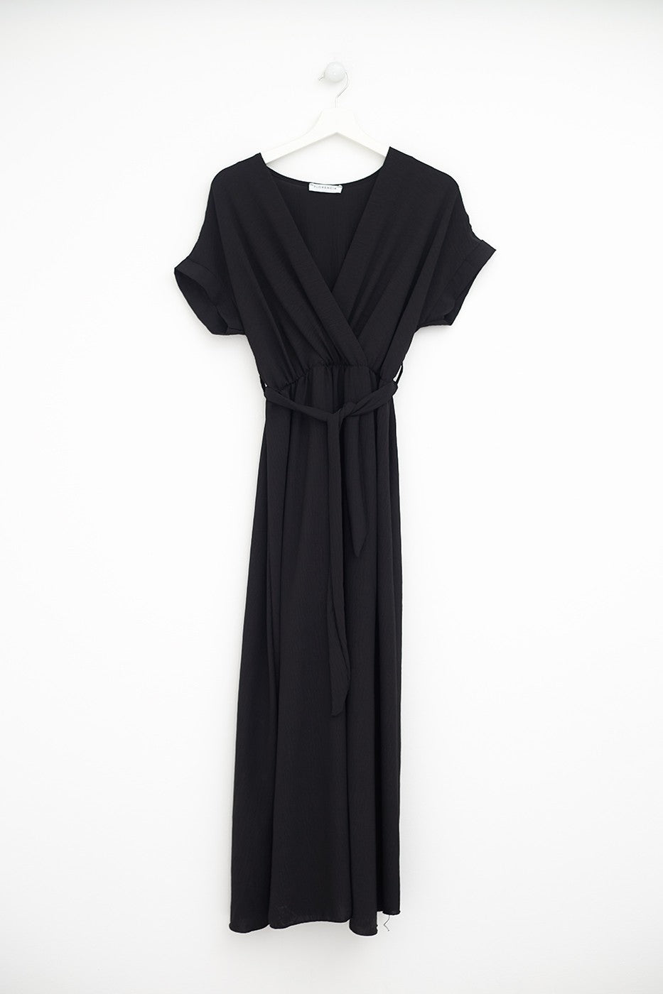 Vestido maxi lazo