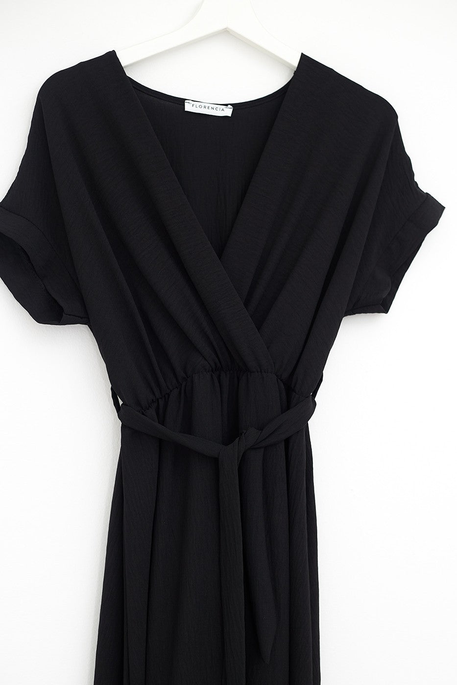 Vestido maxi lazo
