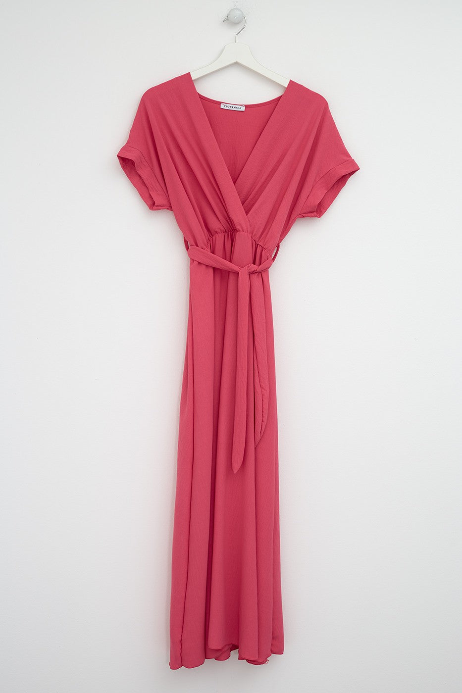 Vestido maxi lazo