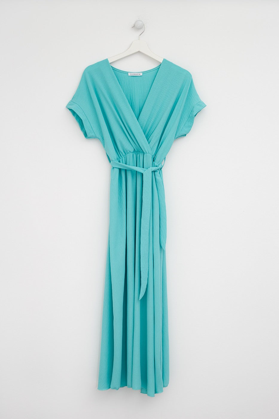 Vestido maxi lazo