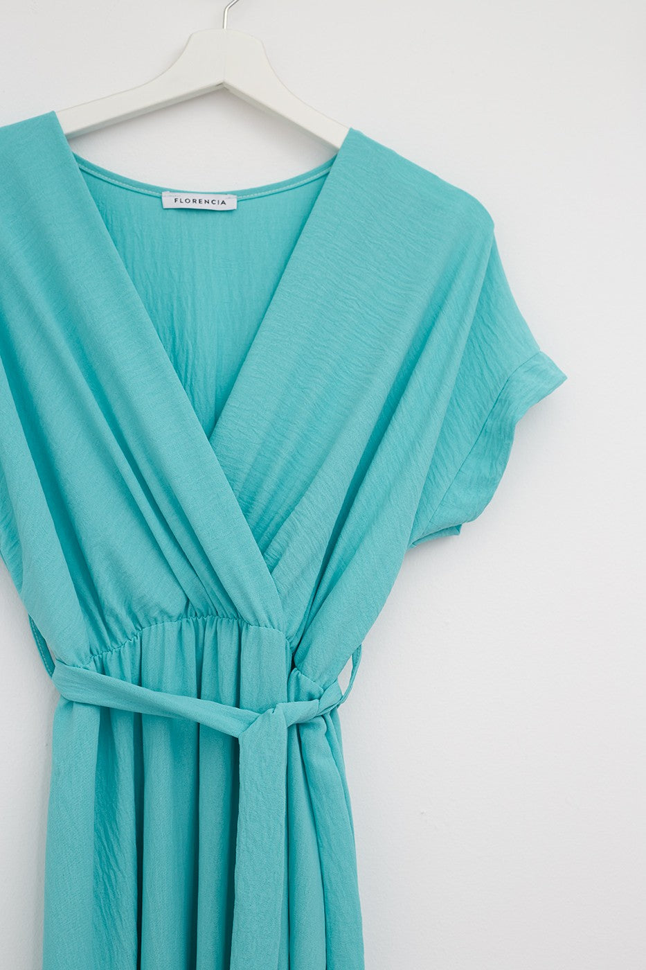 Vestido maxi lazo
