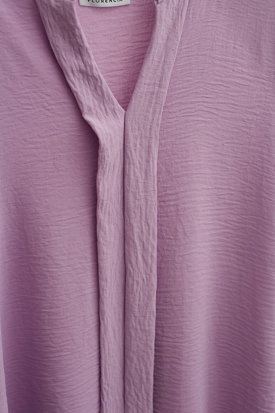 Blusa detalle pliegue
