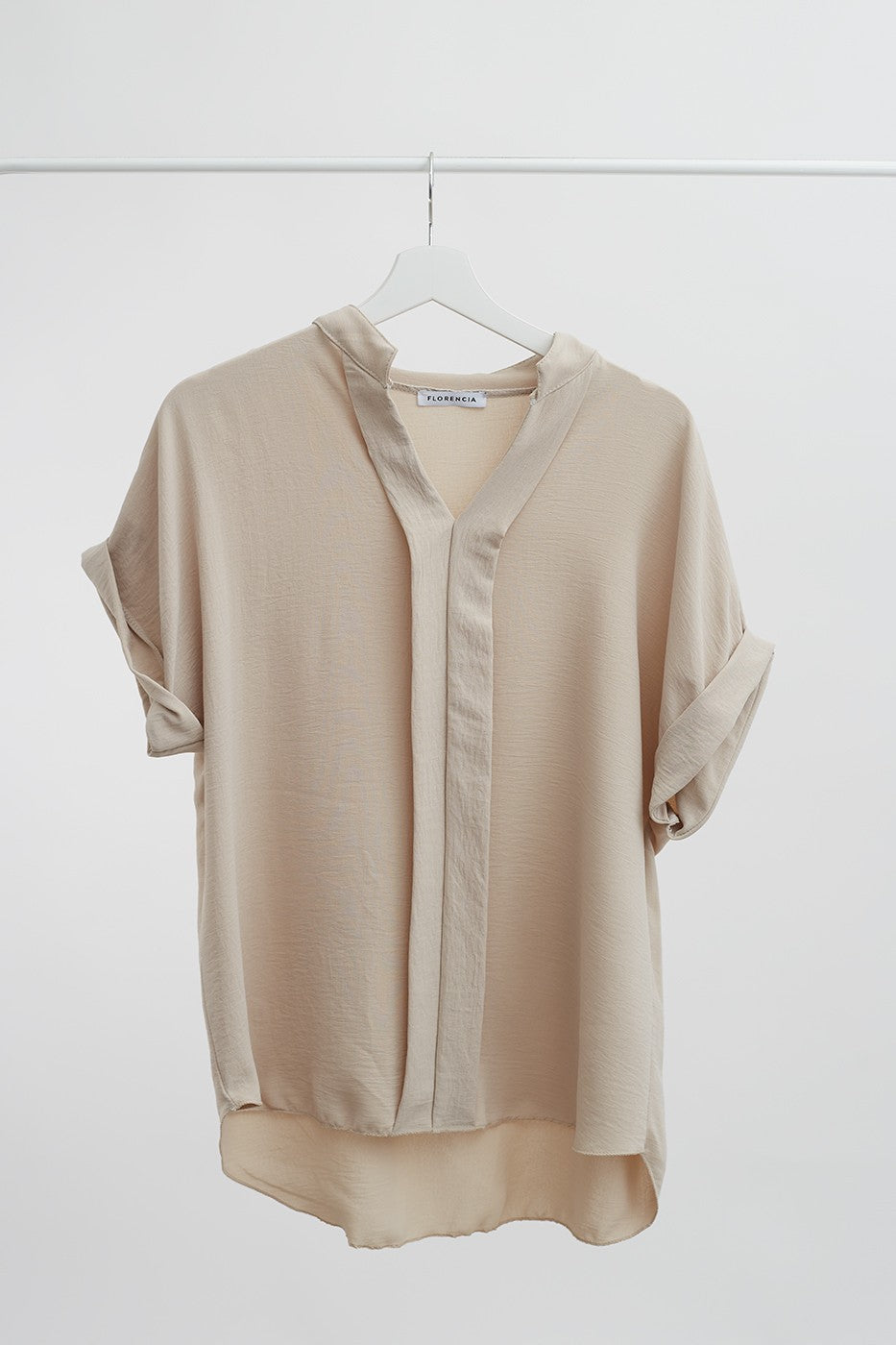 Blusa detalle pliegue